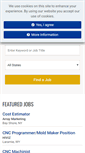 Mobile Screenshot of manufacturingjobs.com
